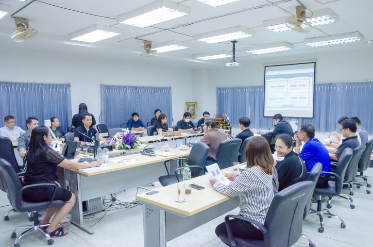 คณะเทคโนโลยีการเกษตรและเทคโนโลยีอุตสาหกรรม มหาวิทยาลัยราชภัฏเพชรบูรณ์ จัดประชุมหารือการจัดทำข้อเสนอโครงการเพื่อการพัฒนาท้องถิ่น